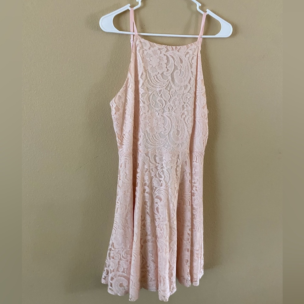 Baby pink dress, size M